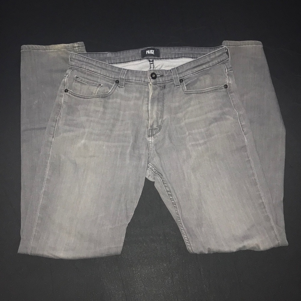 Paige Men’s Federal Gray Denim Jeans